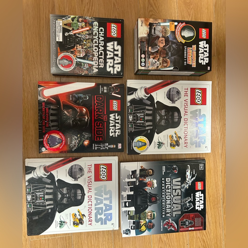 LEGO Star Wars Visual Dictionary and Encyclopedia Set